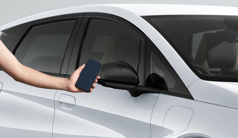 Mở khóa xe BYD Dolphin bằng NFC